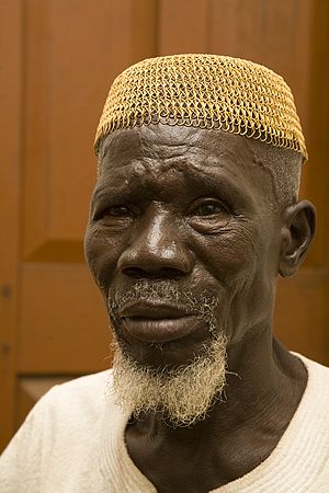 An elderly Wala from Wa, Ghana.